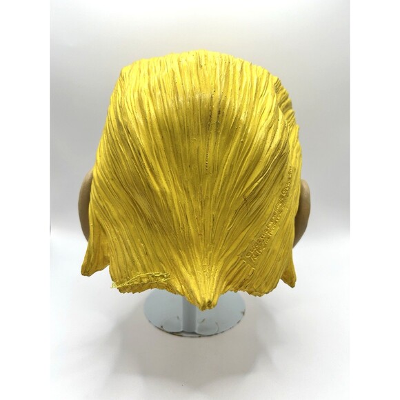 Paper Magic Group Rubber Halloween Costume Mask Johnny Bravo Half Mask 2002 Rare - Picture 7 of 15